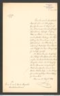 k.k. naturhistorisches Hofmuseum, Intendanzakten 1885-1896 (Hauer), Aktenzahl Z.527/1889, Seite 1